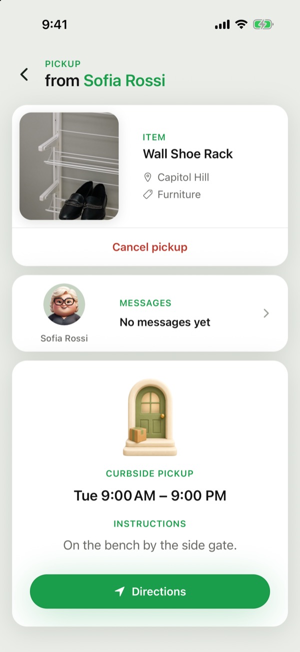 Handoffs: scheduled curbside